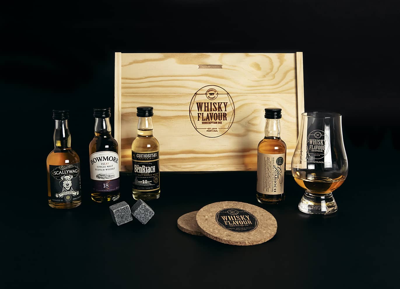 ¿Qué encontrarás en nuestra caja de whisky?